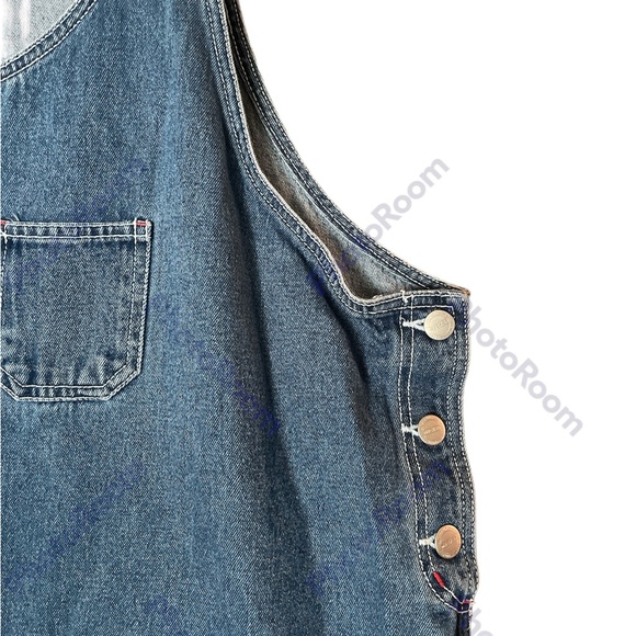 Vintage Mickey Unlimited Jerry Leigh Denim Romper Size 22/24 - Picture 6 of 8